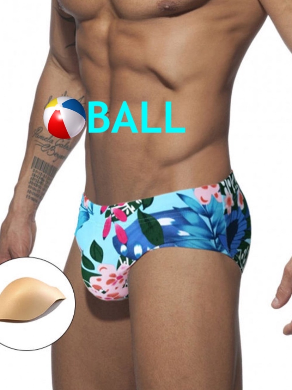 Ball Pack Up Swimsuit 32-38" waist Gently worn Nylon/spandex No size or fabric